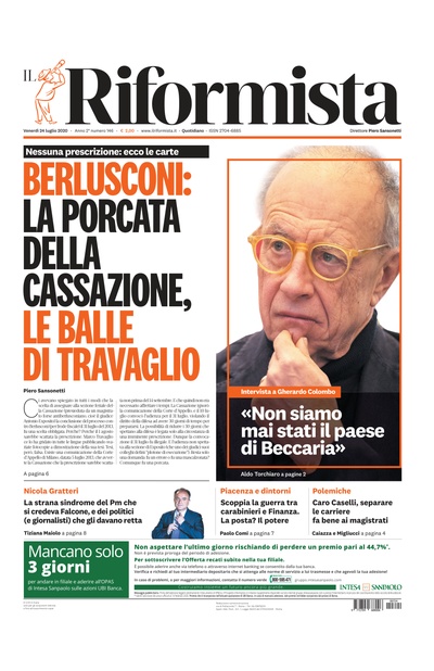 venerdì 24 luglio 2020