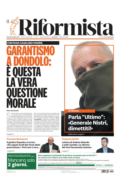 martedì 28 luglio 2020