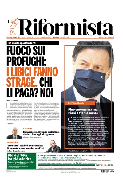 mercoledì 29 luglio 2020