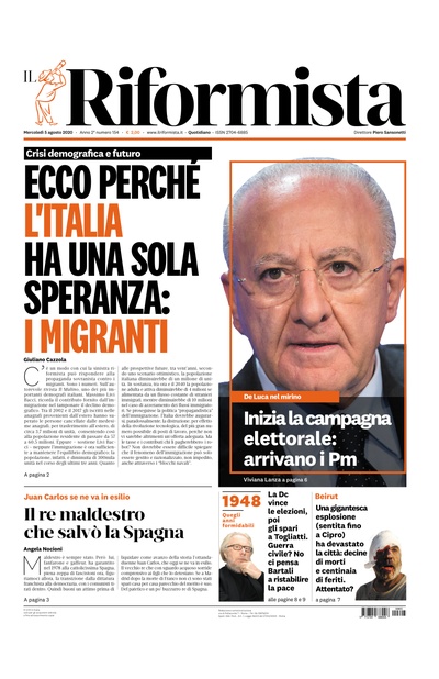 mercoledì 5 agosto 2020