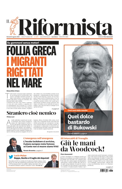 martedì 18 agosto 2020