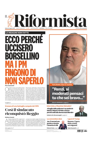 sabato 22 agosto 2020