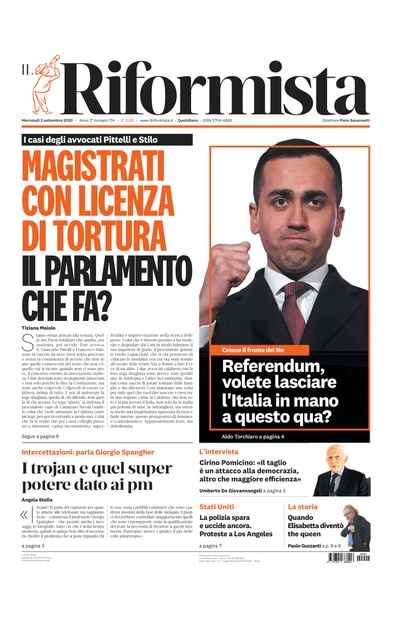 mercoledì 2 settembre 2020