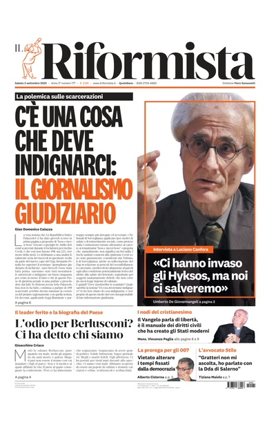 sabato 5 settembre 2020