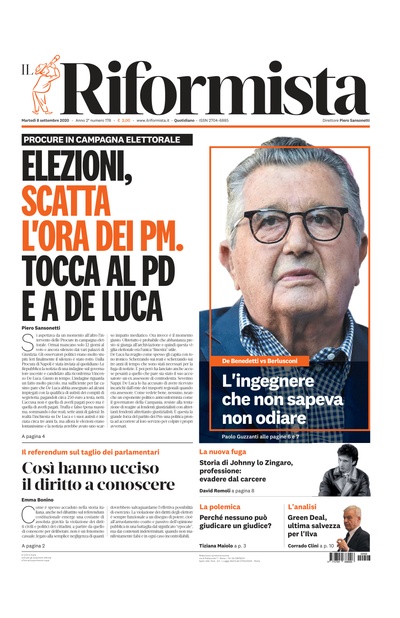 martedì 8 settembre 2020