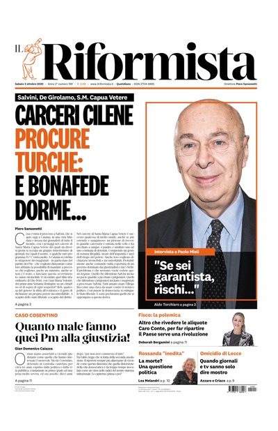 sabato 3 ottobre 2020
