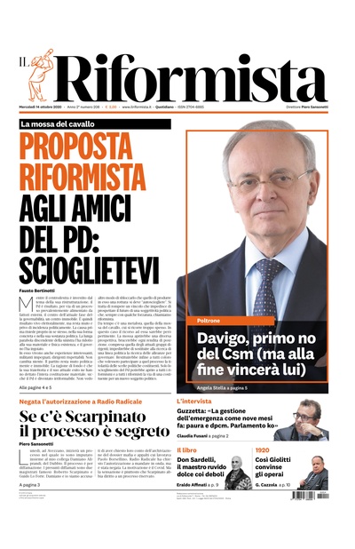 mercoledì 14 ottobre 2020