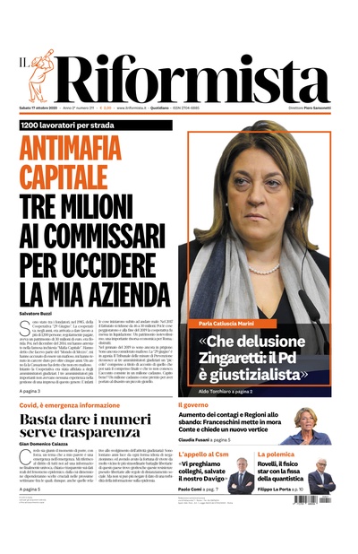 sabato 17 ottobre 2020