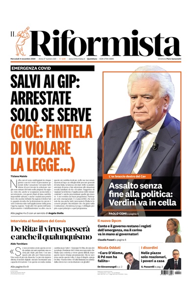 mercoledì 4 novembre 2020