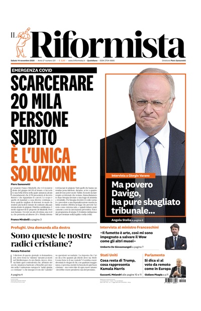 sabato 14 novembre 2020