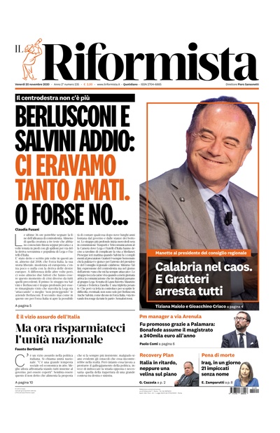 venerdì 20 novembre 2020