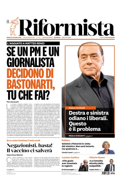 sabato 21 novembre 2020