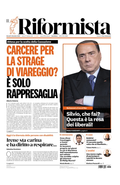 giovedì 3 dicembre 2020
