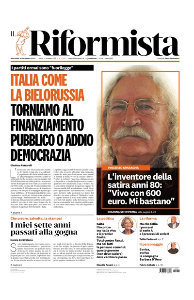 mercoledì 16 dicembre 2020