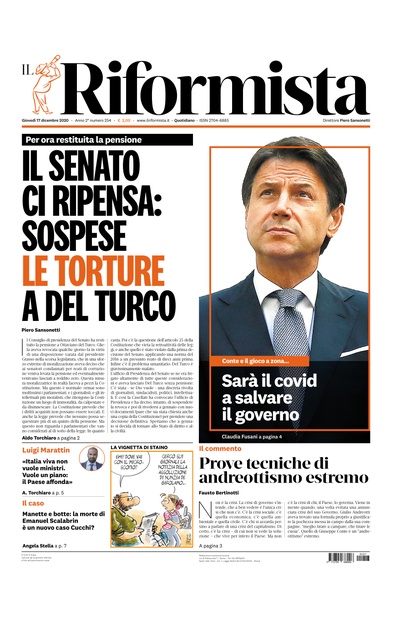giovedì 17 dicembre 2020