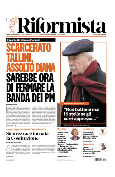 venerdì 18 dicembre 2020