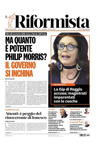 sabato 19 dicembre 2020
