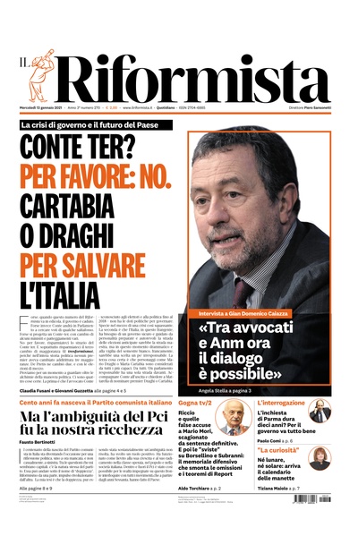 mercoledì 13 gennaio 2021