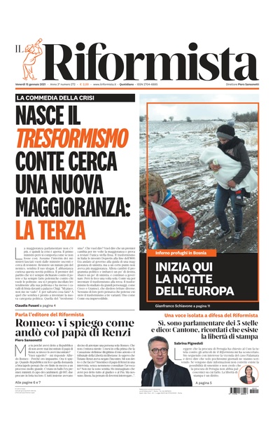venerdì 15 gennaio 2021