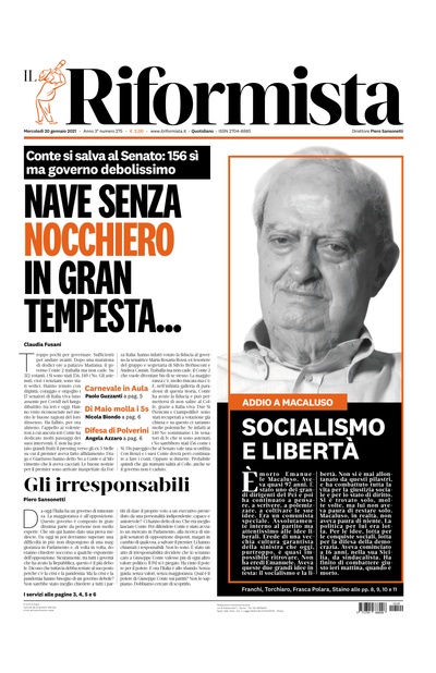 mercoledì 20 gennaio 2021