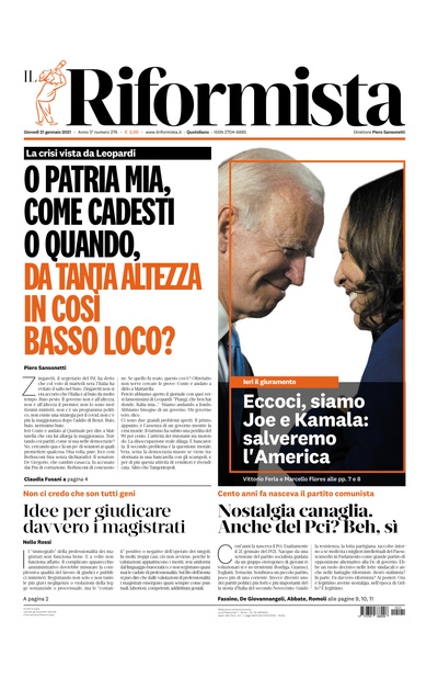 giovedì 21 gennaio 2021