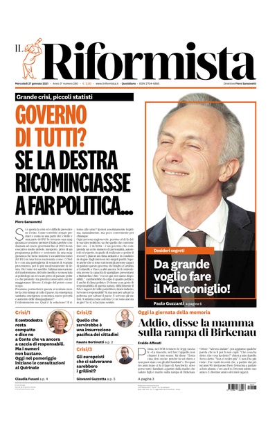mercoledì 27 gennaio 2021