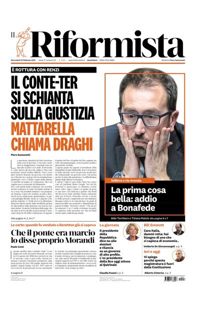 mercoledì 3 febbraio 2021