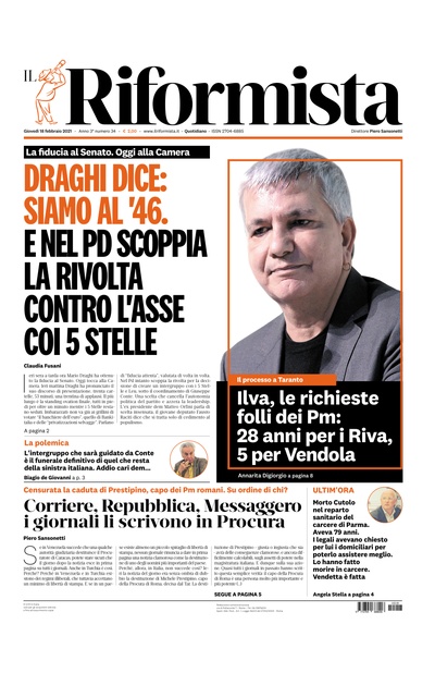 giovedì 18 febbraio 2021