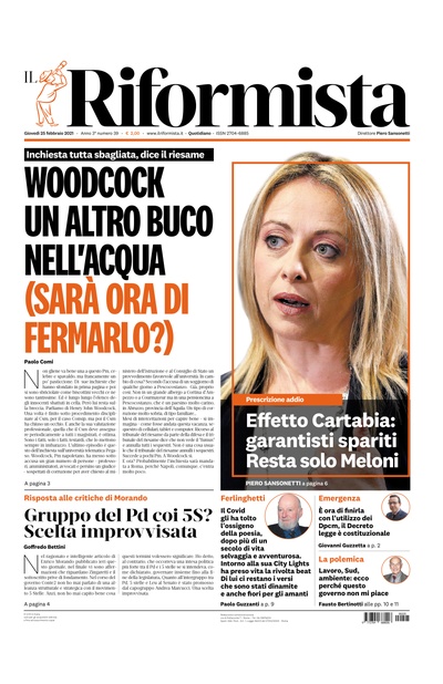 giovedì 25 febbraio 2021