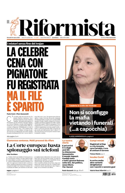 giovedì 4 marzo 2021