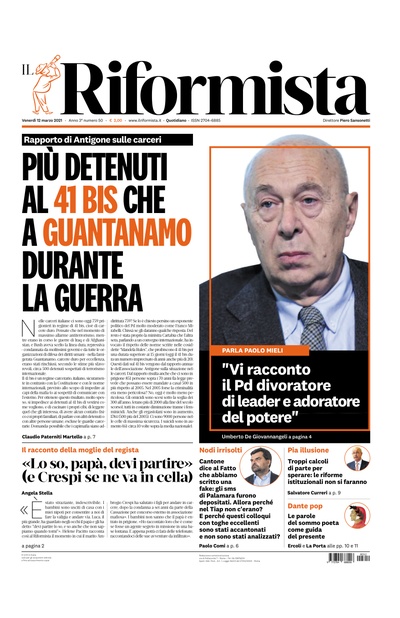 venerdì 12 marzo 2021