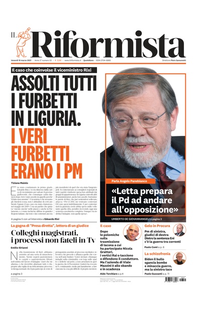 venerdì 19 marzo 2021