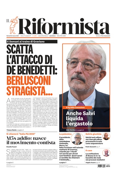 martedì 23 marzo 2021