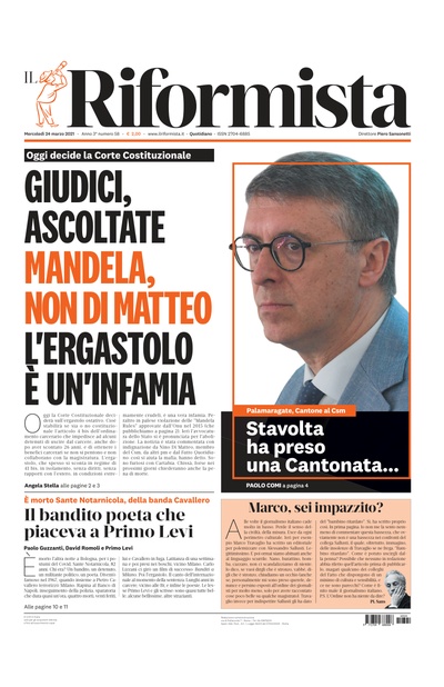 mercoledì 24 marzo 2021