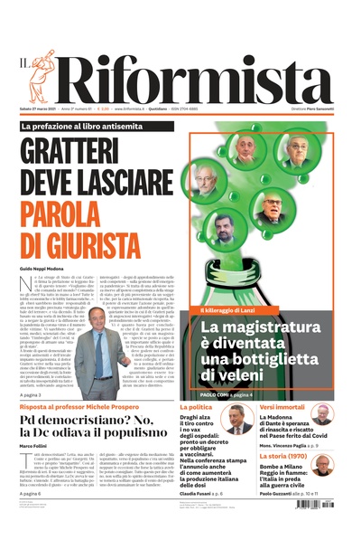 sabato 27 marzo 2021