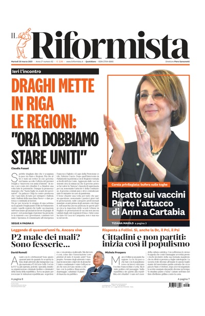 martedì 30 marzo 2021