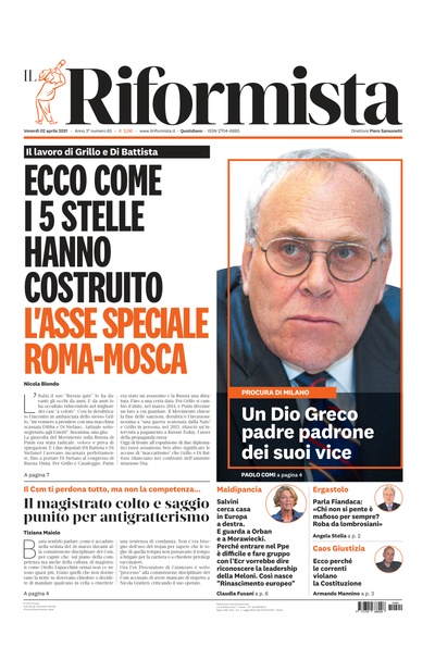 venerdì 2 aprile 2021