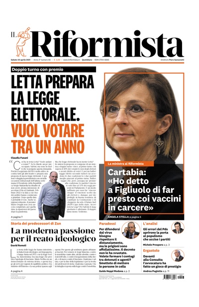 sabato 3 aprile 2021
