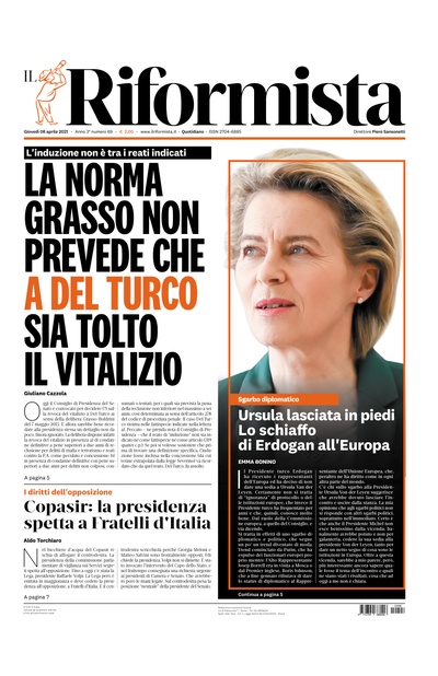 giovedì 8 aprile 2021