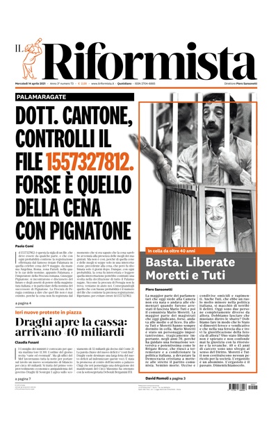 mercoledì 14 aprile 2021