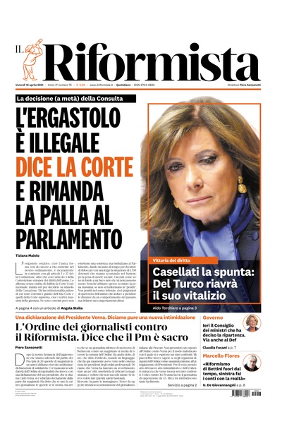 venerdì 16 aprile 2021
