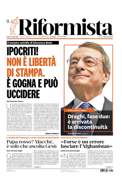 sabato 17 aprile 2021