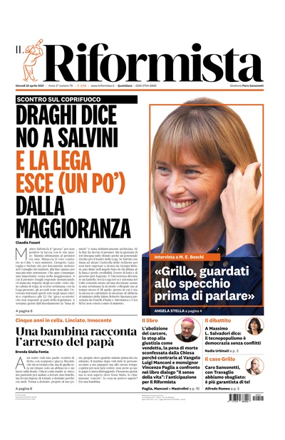 giovedì 22 aprile 2021