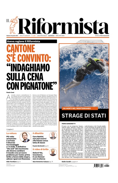 sabato 24 aprile 2021