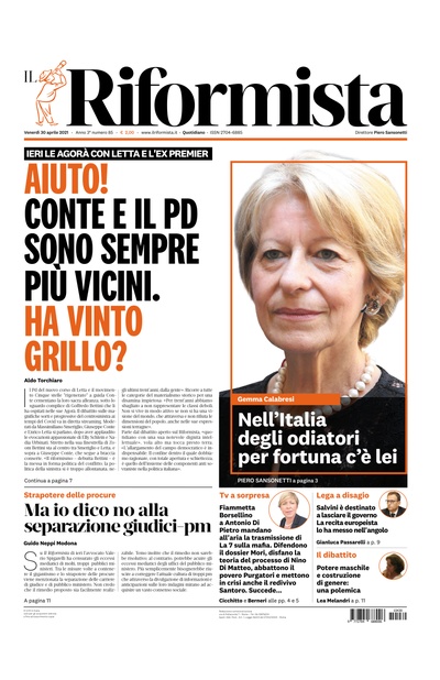 venerdì 30 aprile 2021