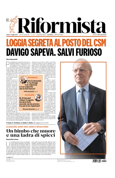 sabato 1 maggio 2021
