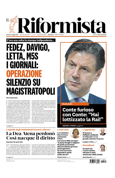 martedì 4 maggio 2021
