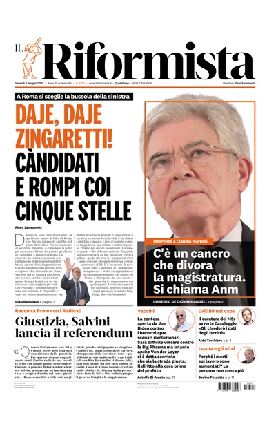 venerdì 7 maggio 2021