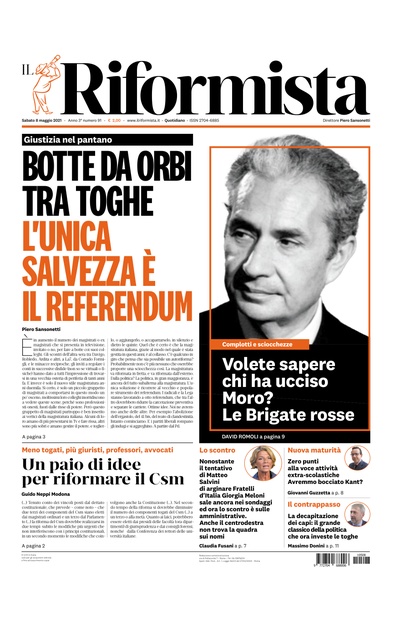 sabato 8 maggio 2021