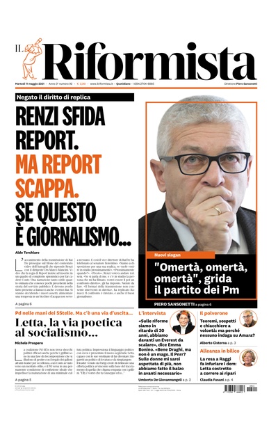 martedì 11 maggio 2021